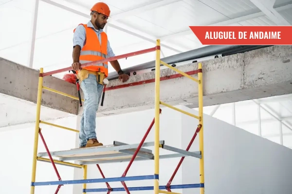 Aluguel de andaimes é com a Araújo Locadora