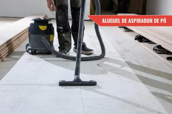 Aluguel de aspirador de pó é com a Araújo Locadora